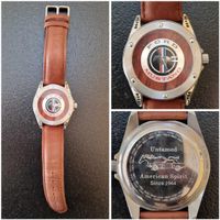 Ford Mustang Armbanduhr, Lederarmband, neuwertig