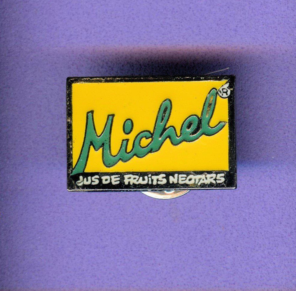 Placchette & Badge: Michel  JUS DE FRUITS NECTARS – Usato da Winterthur venduto da Sammleroase