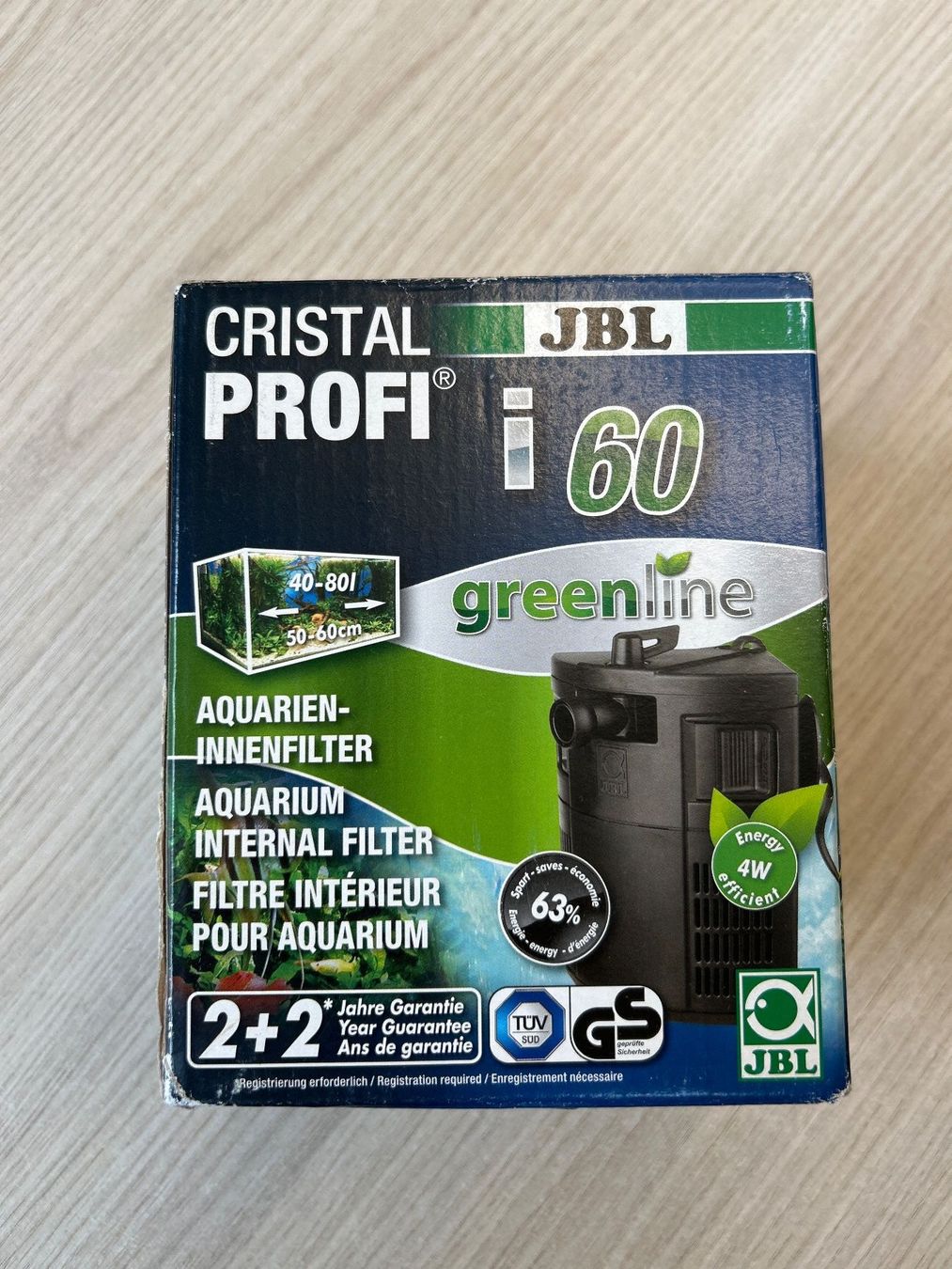 JBL Filtri: JBL Innenfilter CristalProfi i60 greenline – Nuovo e nell'imballaggio originale da Zürich venduto da Aquarium_Seerose
