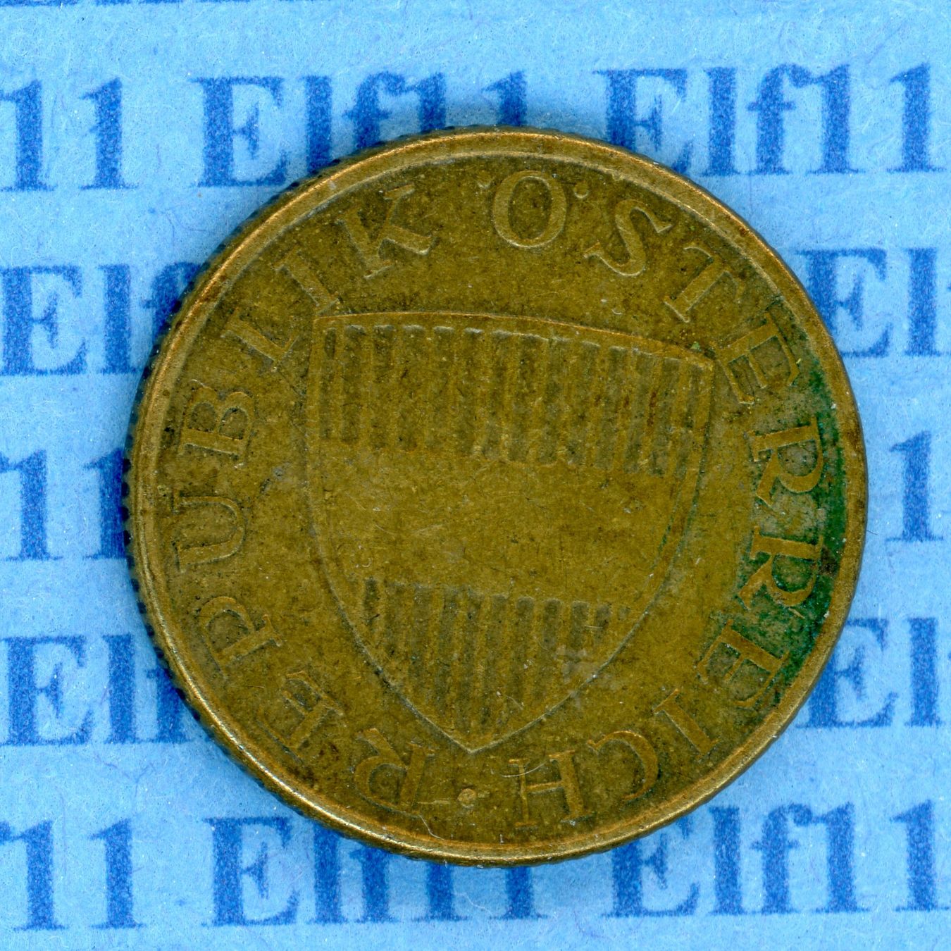 Tutti le monete: ATS___0.50 1971 ss 50 Groschen – Usato da Widnau venduto da Elf11 1
