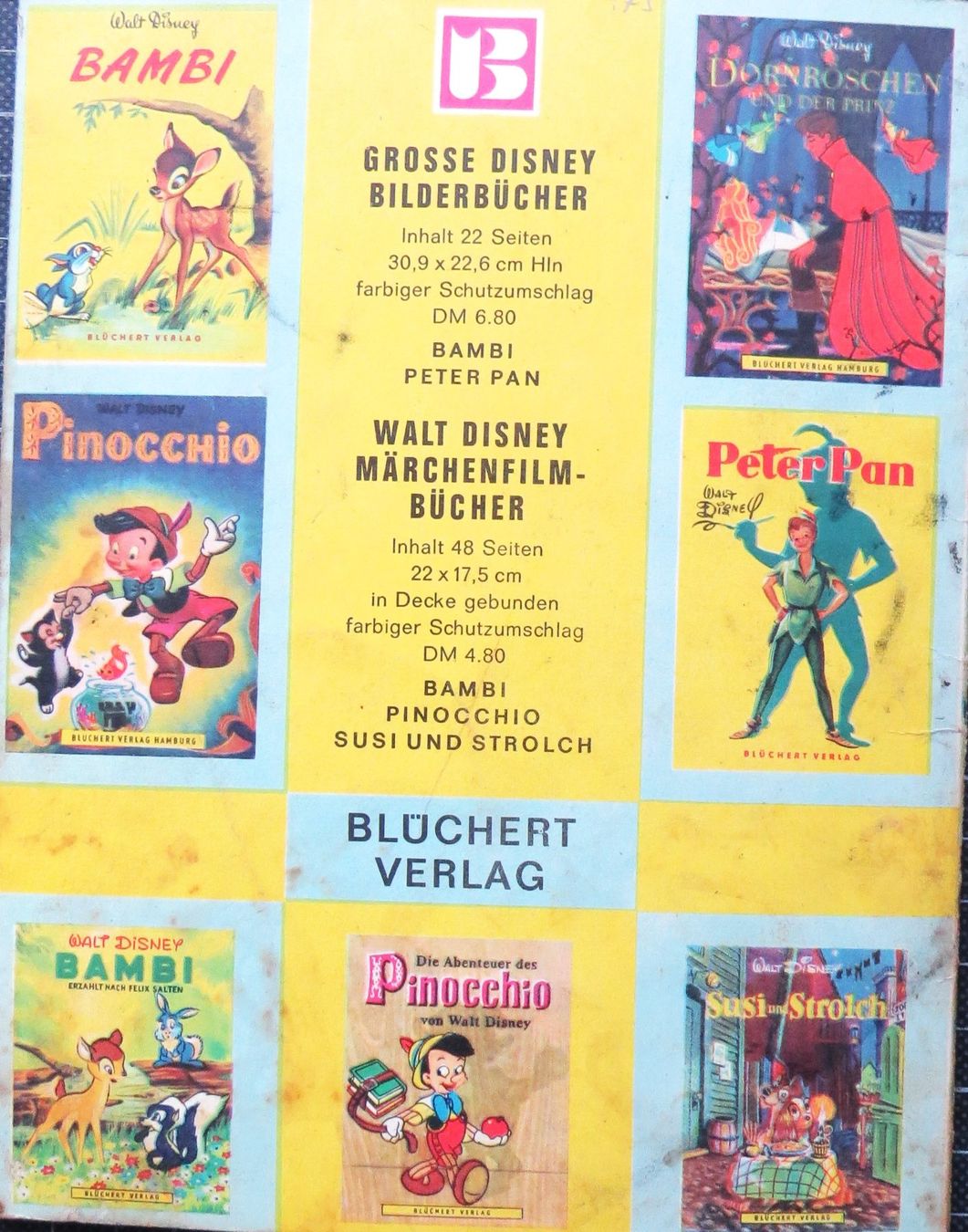 Libri: Walt Disney Büchlein Arche Noah 1962 – Usato da Ettingen venduto da Burago 2