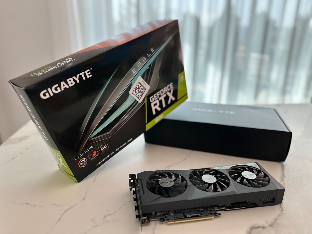 GPU Gigabyte RTX 3070 EAGLE 8GB – OVP, neuwertig von 2021 (Neu (gemäss ...