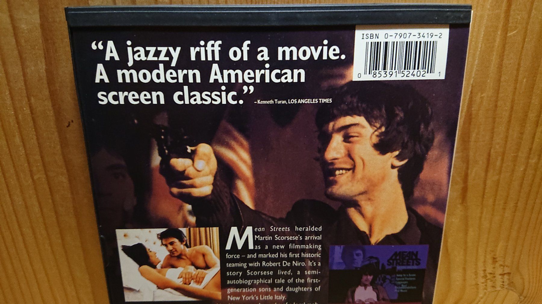 Tous les DVDs: MEAN STREETS DVD Schnabcase Hülle Ländercode 1 – D'occasion à Wilderswil par Exebub 2