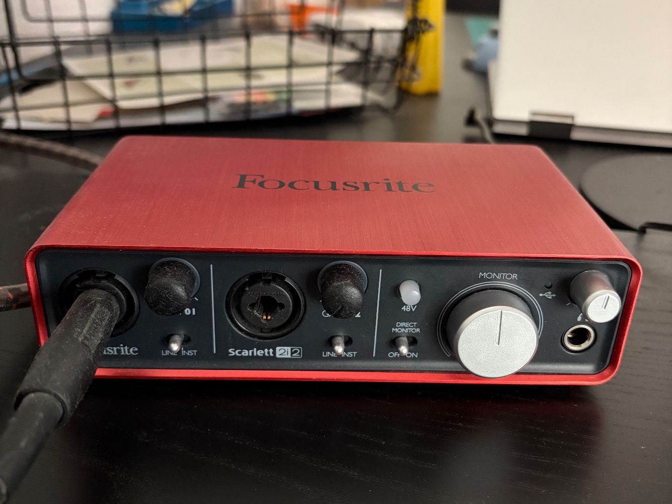 Yamaha Casse acustiche: Yamaha HS5 mit Focusrite 2i2 – Usato da Esslingen venduto da MaximeNi 1