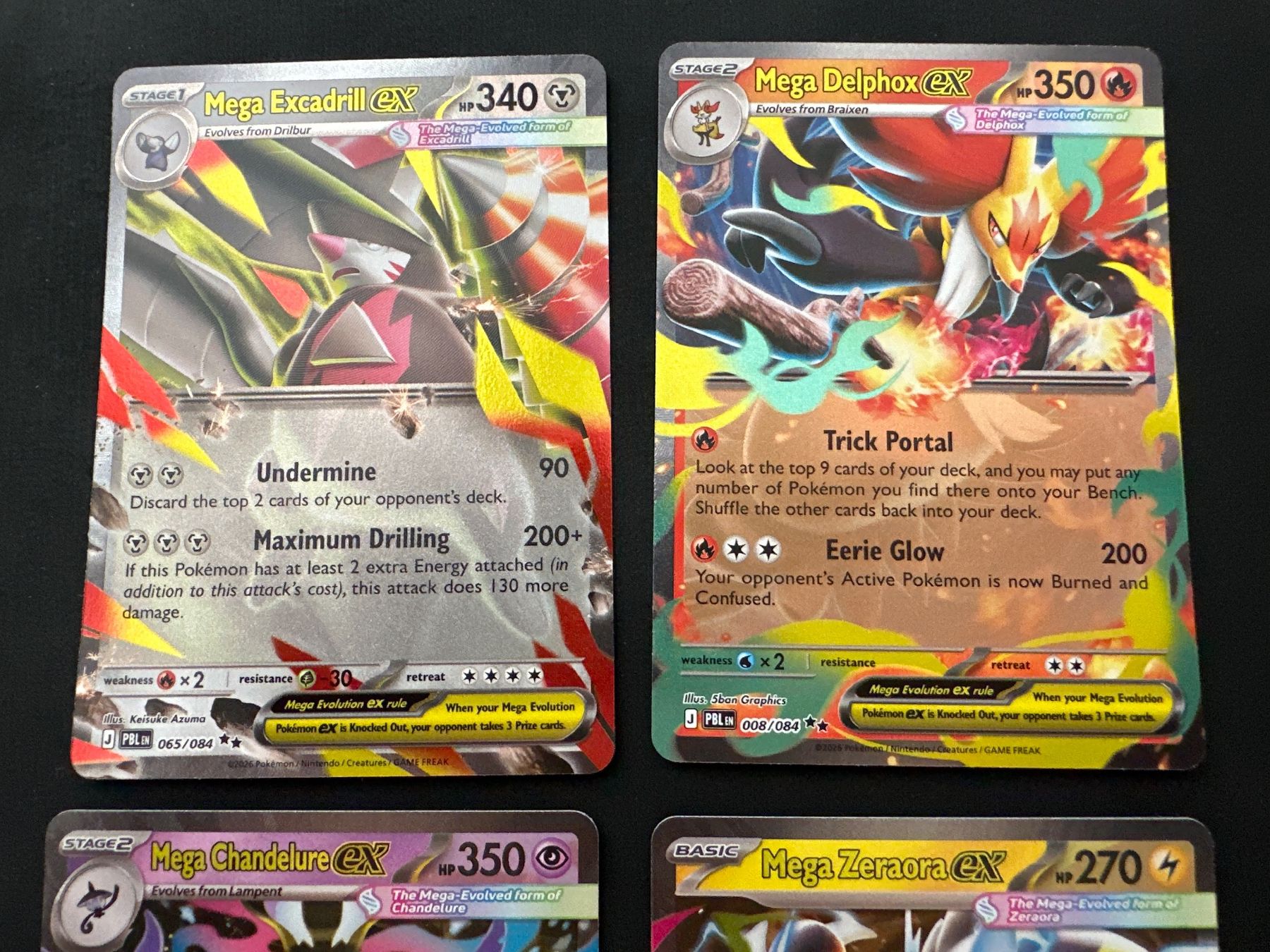 Pokémon Sammelbilder & Trading cards: Pokemon 4x EX Karten Englisch NM – Neu (gemäss Beschreibung) aus Winterthur von sah_gn89 1