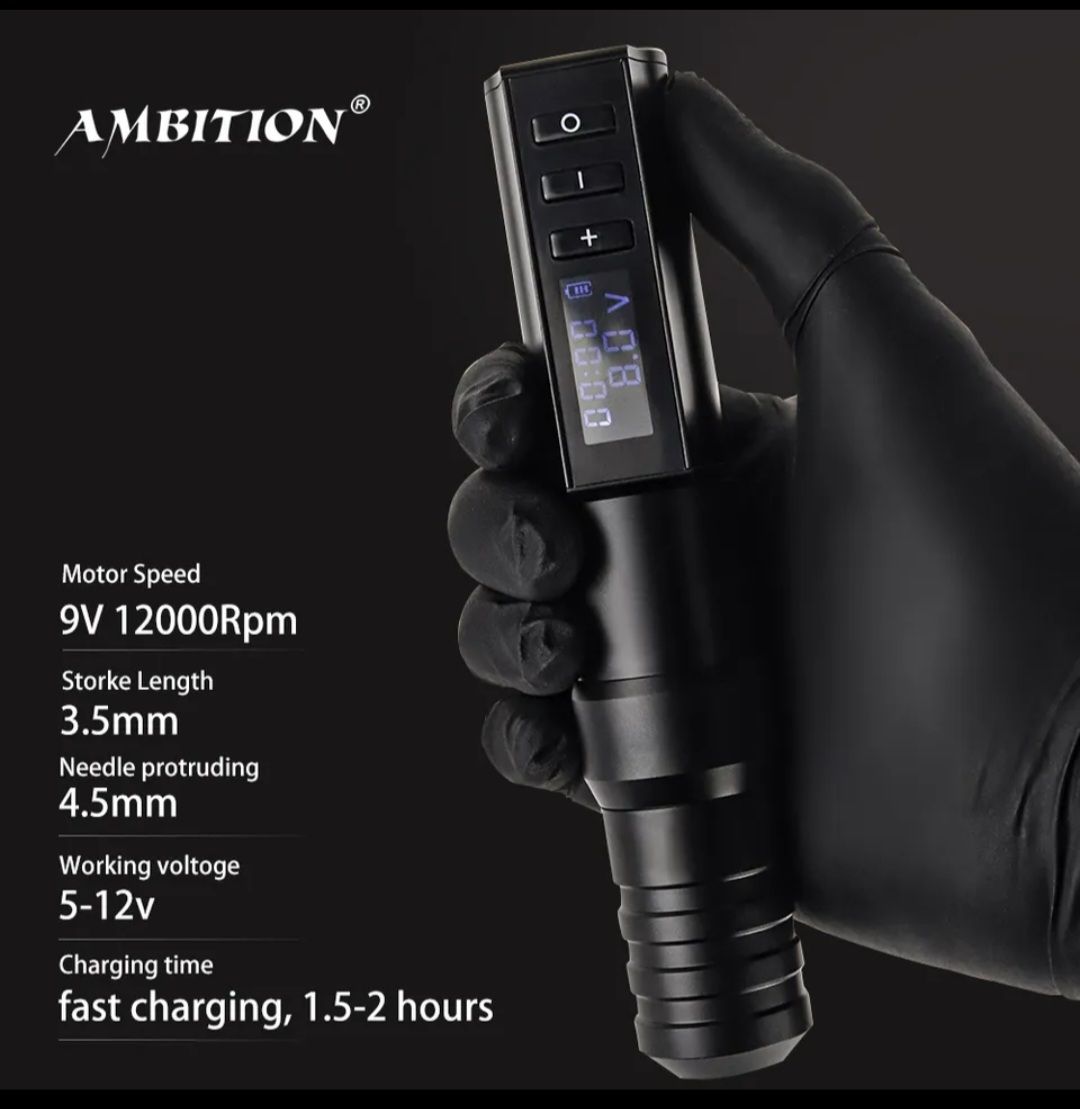 Toutes les machines: Kit machine tattoo wireless rotative – Neuf (Voir description) à Cheseaux sur Lausanne par claudio1004 1