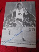 ANTIKES AUTOGRAMM CORNELIA BÜRKI CH LEICHTATHLETIN