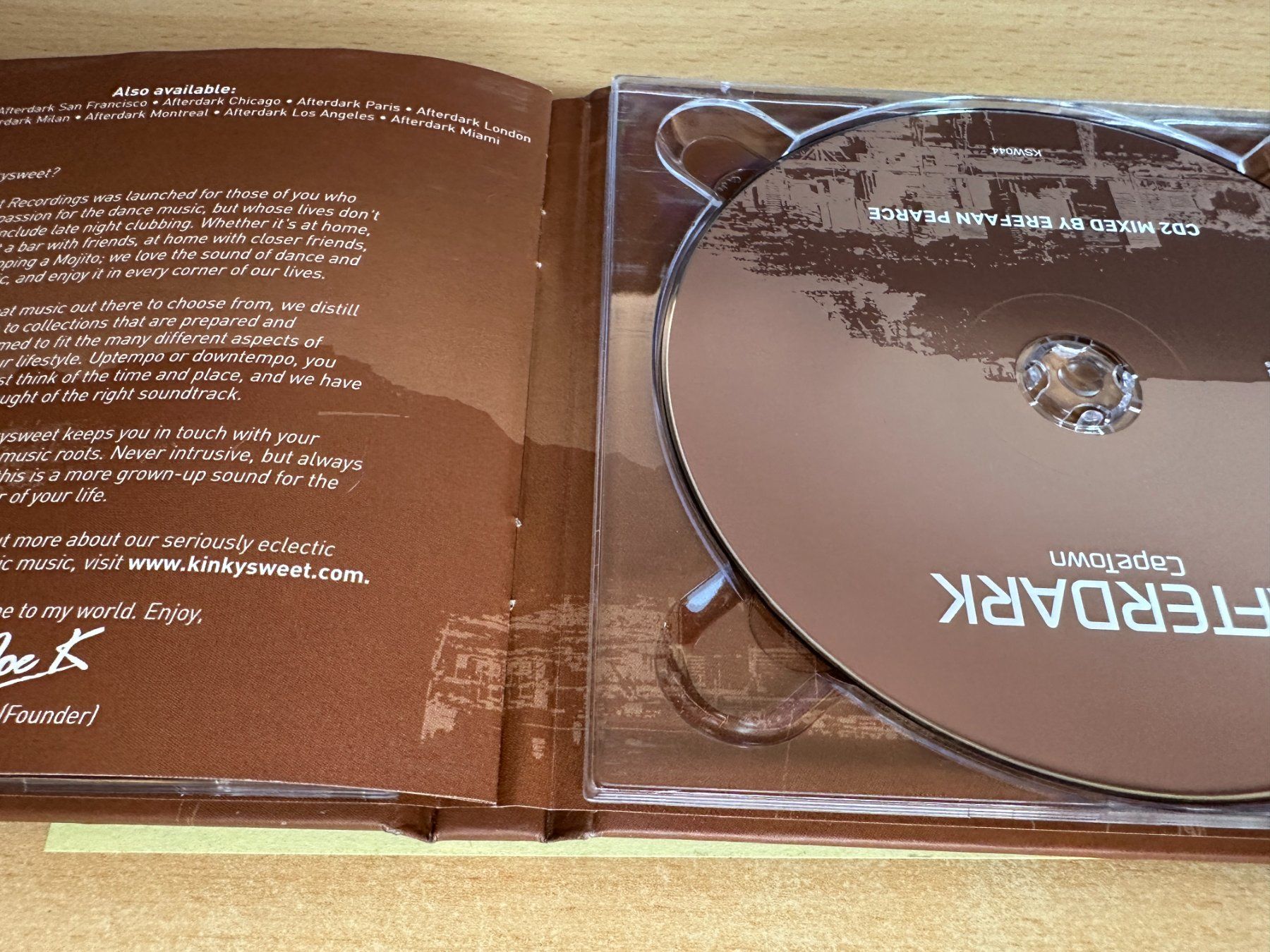CD: Various – Afterdark - Cape Town – Usato da Rikon im Tösstal venduto da Alpenmutz 2