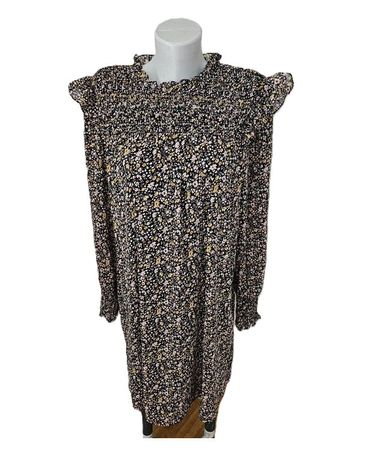 verspieltes Kleid von VERO MODA geblümt Gr. M Boho Hippie