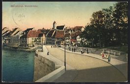 Rheinfelden, Rheinbrücke mit Ortspanora