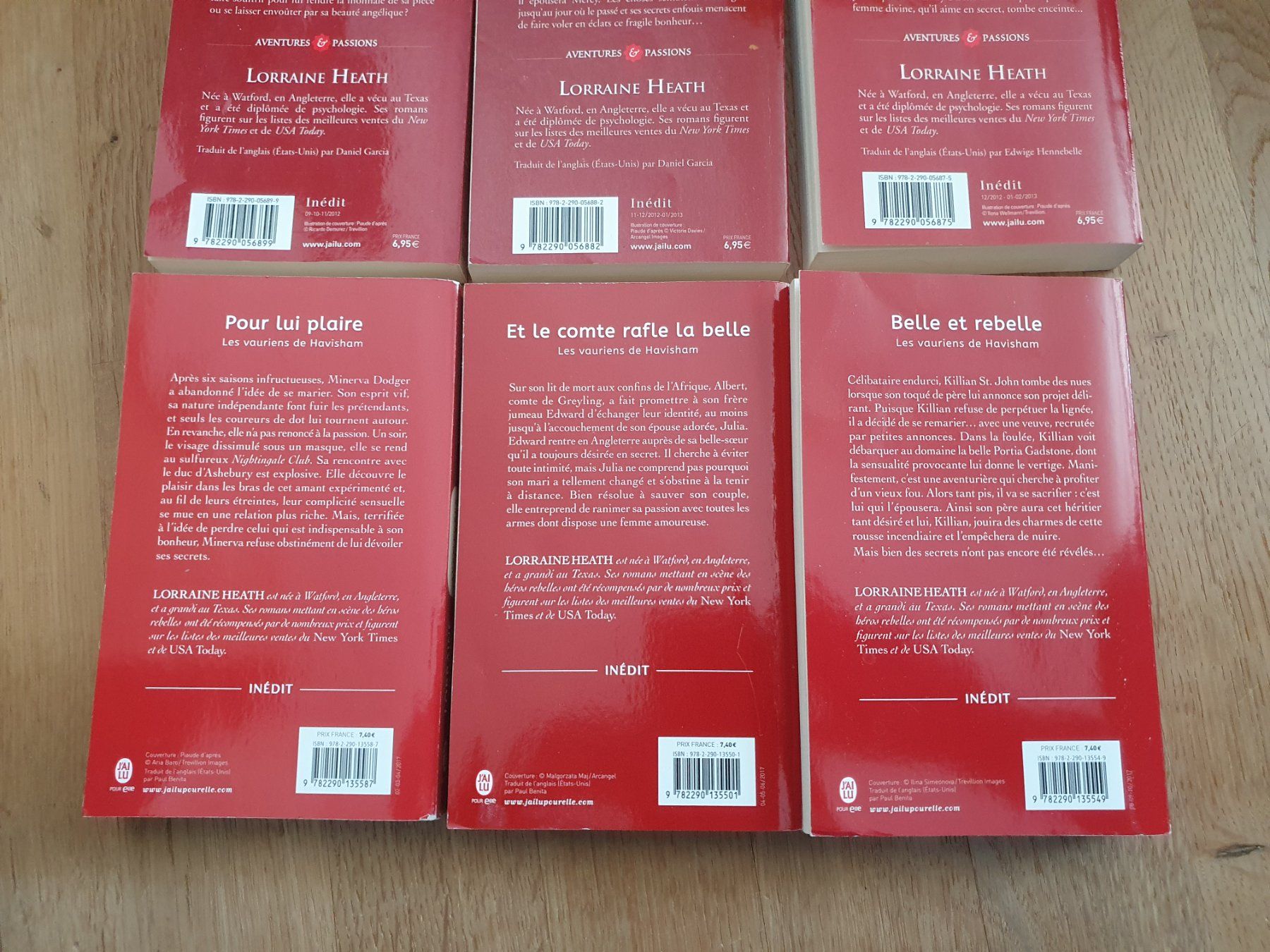 Livres: 6 romans de Lorraine Heath – D'occasion à Oftringen par papillon075 2
