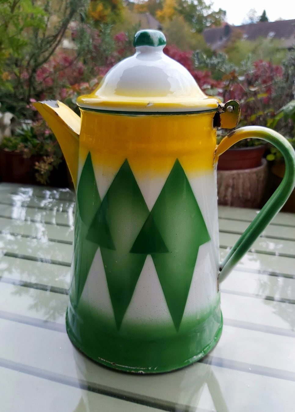 Teiere: Emaille Kaffeekanne – Usato da Bern venduto da aronari