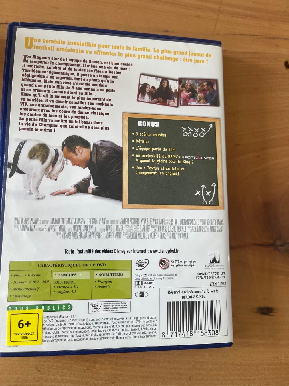 Tutti i DVDs: 🎬 DVD Maxi Papa avec Dwayne Johnson – Usato da Lausanne venduto da ine_6c2m 1