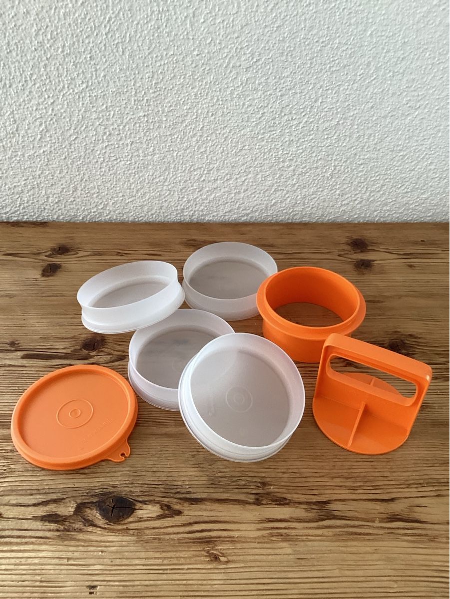 Tupperware Contenitori & Simili: Tupperware, Hamburgerturm, nie gebraucht – Nuovo (secondo la descrizione) da Wassen UR venduto da SABDOM 1