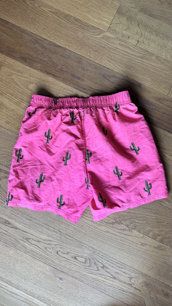 Caleçons de bain: Pink Cactus Swim Shorts - Size M – D'occasion à Andermatt par stark19 1