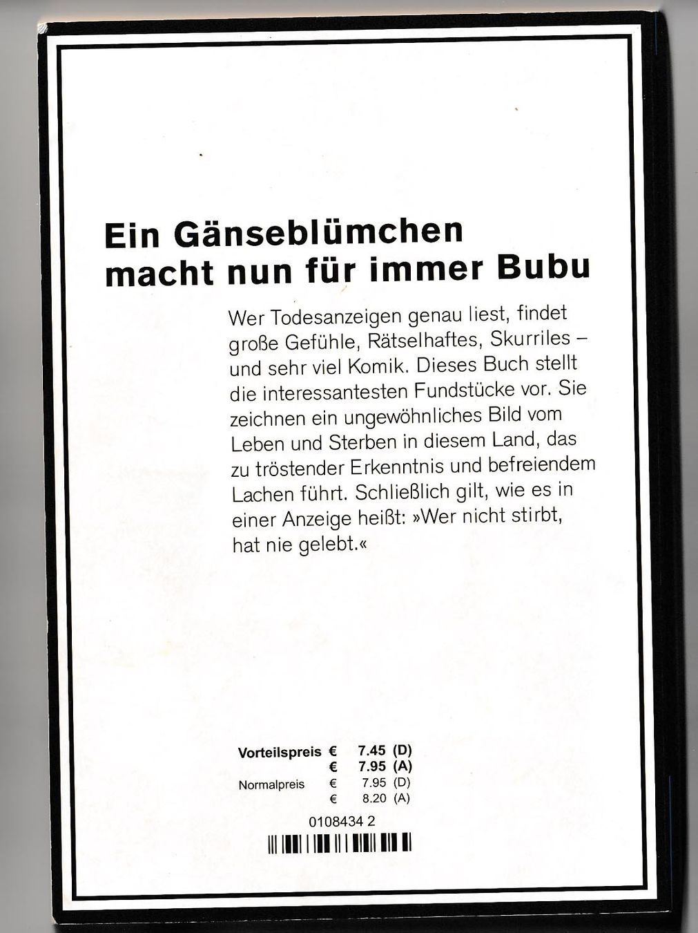 Aus die Maus: Ungewoehnliche Todesanzeigen, Top Zustand! (Gebraucht) in ...