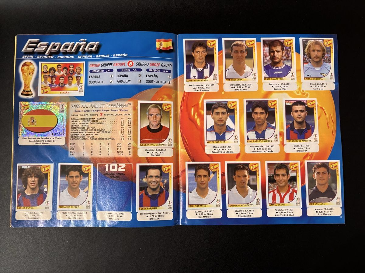 Panini Alben: Panini Heft World Cup 2002  – Gebraucht aus Hauptwil von rap_5lh5 5