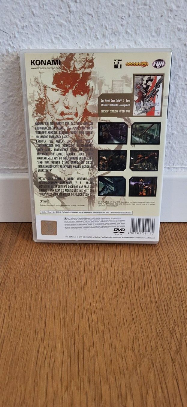 Sony Giochi: PS2 - Metal Gear Solid 2 Sons of Liberty – Usato da Münsingen venduto da DigitaleSpielecke 1