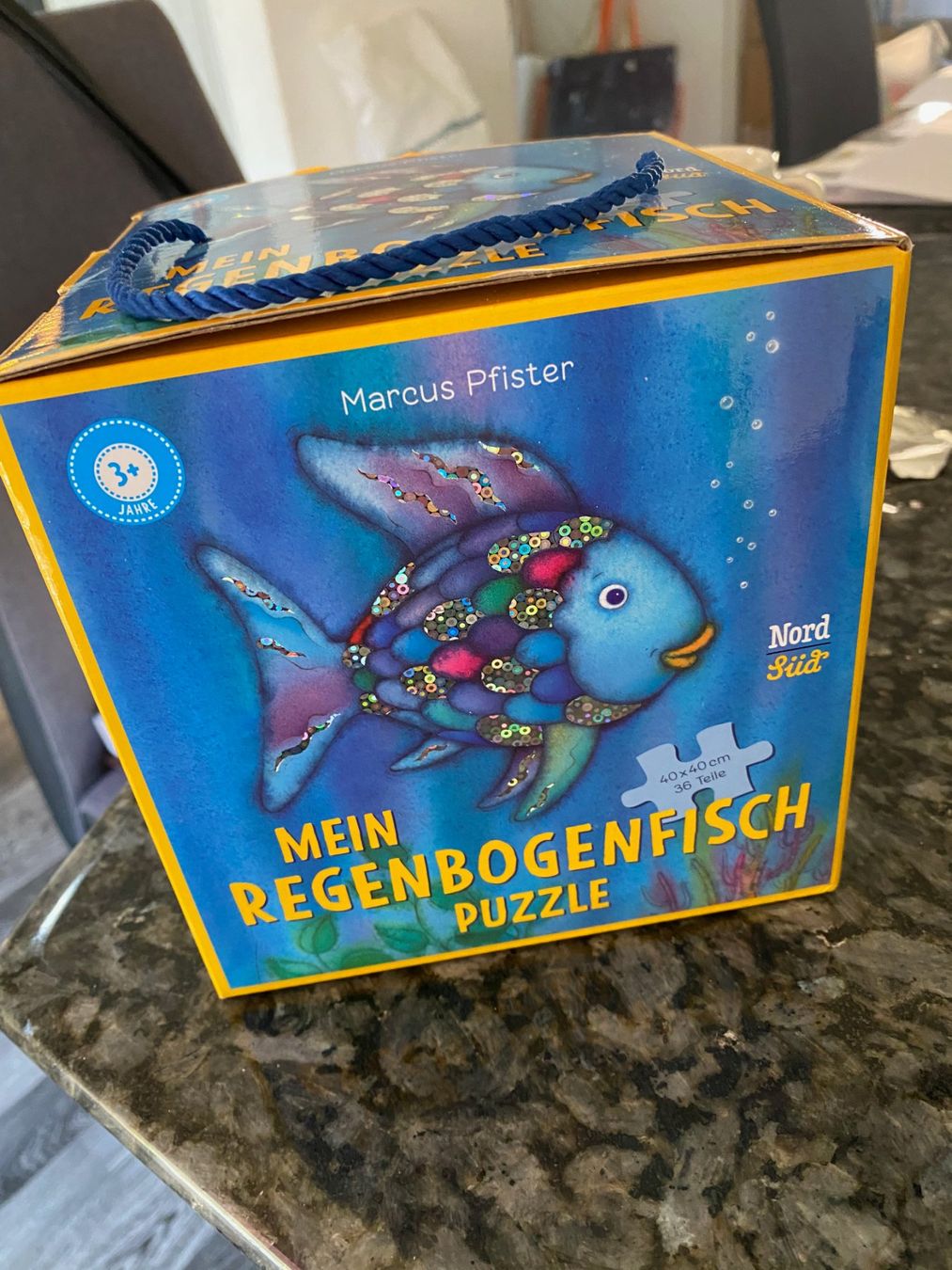 Puzzle: Regenbogenfisch-Puzzle von Marcus Pfister – Nuovo (secondo la descrizione) da Allenwinden venduto da Obalu 2