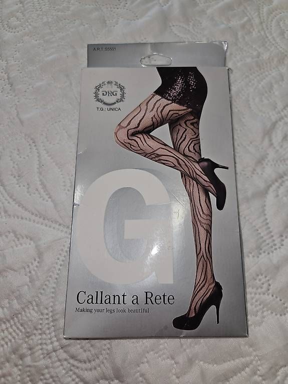 Calze & Collant: Collant a rete taglia unica – Usato da Bellinzona venduto da cat_fnx5