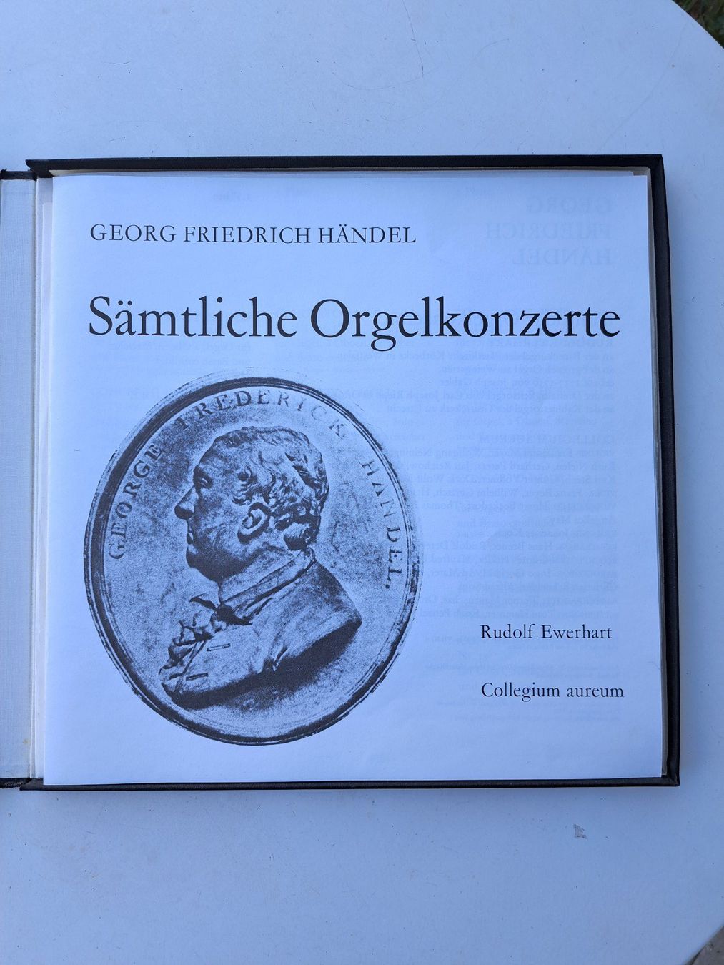 Dischi in vinile: G.F.Händel Orgelkonzerte – Usato da Dottikon venduto da lummerins 1