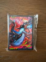 POKÉMON / 65x Mega Charizard X EX Sleeves / OVP-Sealed