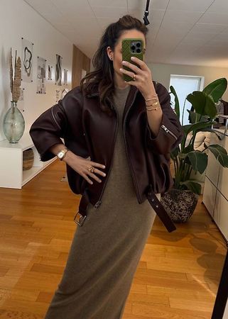 LOEWE LEDERJACKE BALLOON