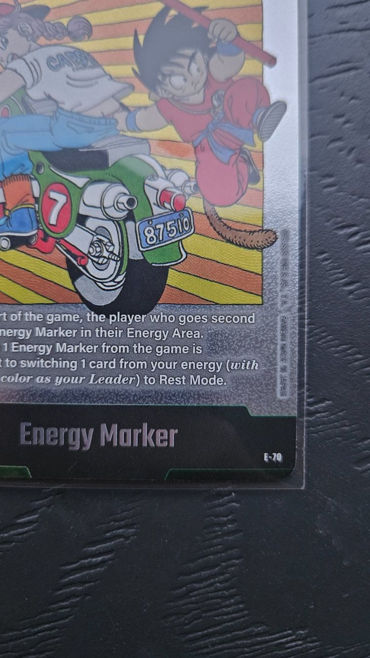 Bandai Carte collezionabili: DB Fusion World Energy Marker E-70 Silver EN – Usato da Stetten AG venduto da Kiosk56 3