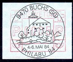 9470 BUCHS SG PHILABU 84  4.-6. MAI 84 - 1A15