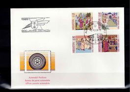 CH FDC Pro Patria Satz 1989