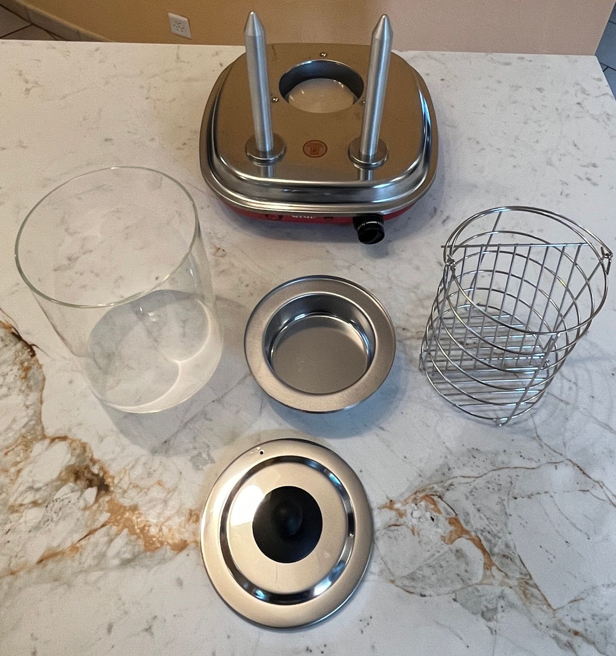 Elettrodomestici da cucina: Nouvel - Hot-Dog Machine Red with 2 Domes – Usato da Le Noirmont venduto da bouboun21 5