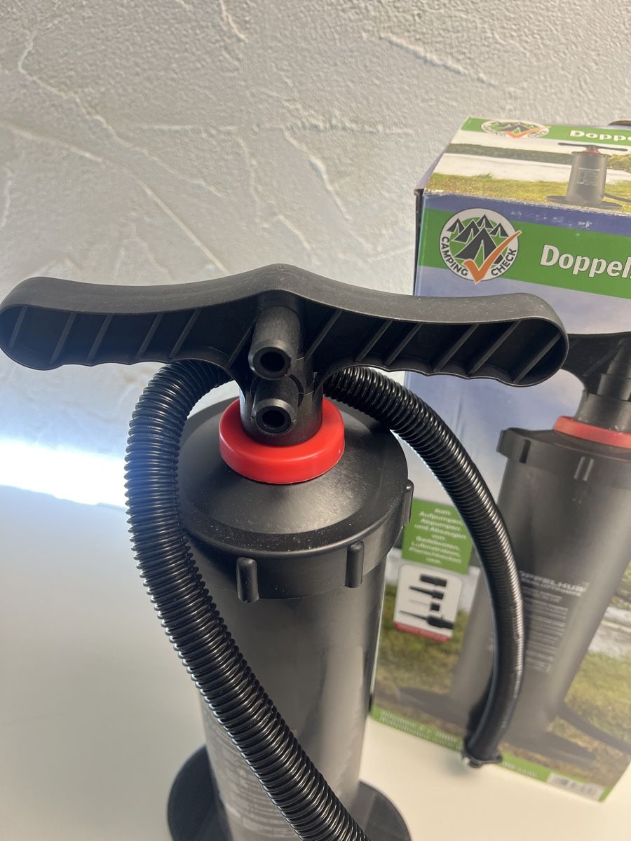 Pumpen & Teile: Doppelhub Kolbenluftpumpe mit Adaptern  – Gebraucht aus Rotkreuz von Migu2012 2