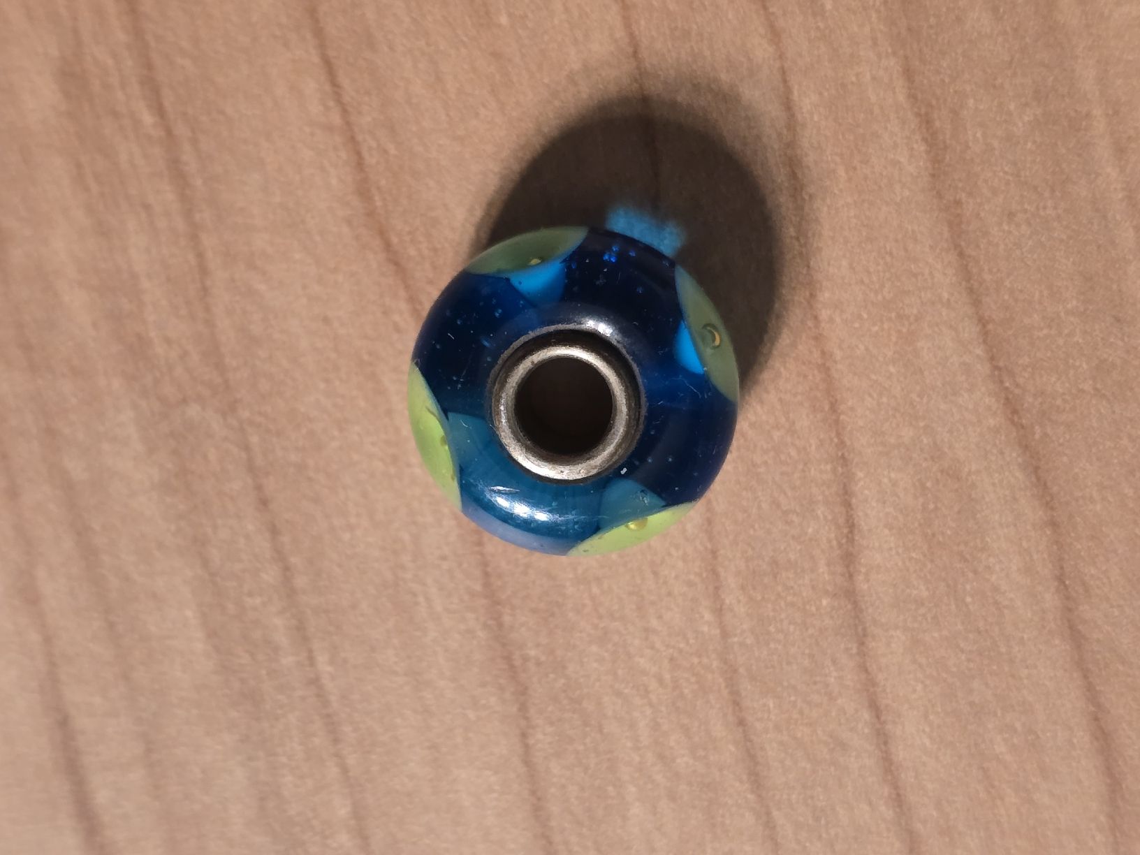 Ciondoli: AUTHENTIC TROLLBEADS  "CARIBBEAN" BEAD SILVER CORE  – Usato da Flamatt venduto da Tyrael01 4