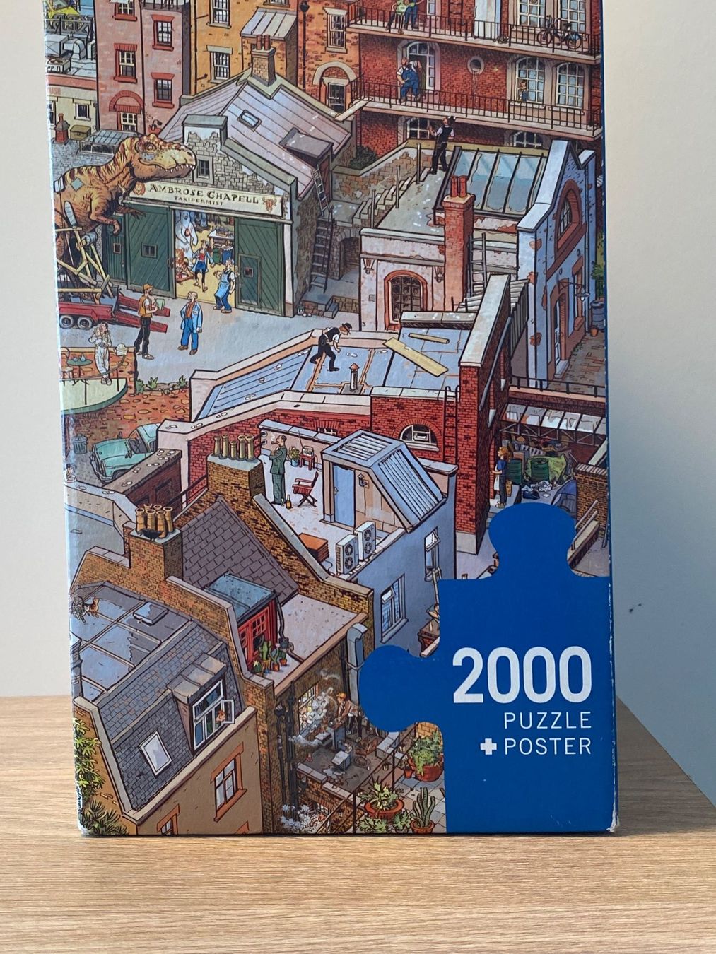 Heye Puzzle: 2000-Teile Puzzle London, Sherlock Holmes Motiv – Usato da Luzern venduto da msl_7rrc 2