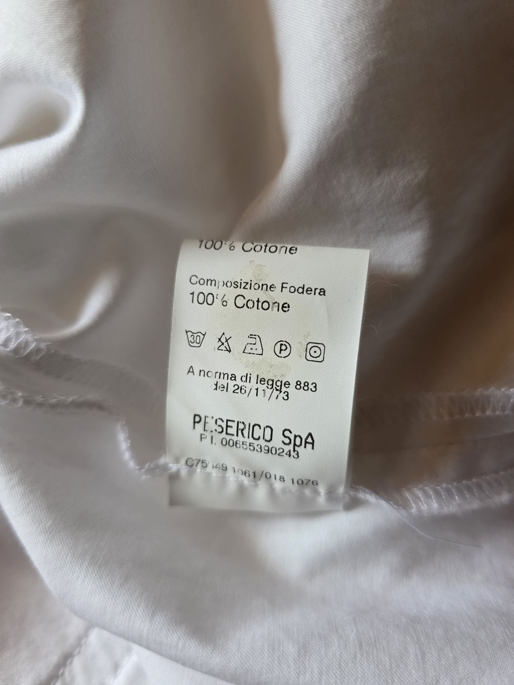 Peserico Robes: Abito bianco Peserico – D'occasion à calpiogna par dadalter 9