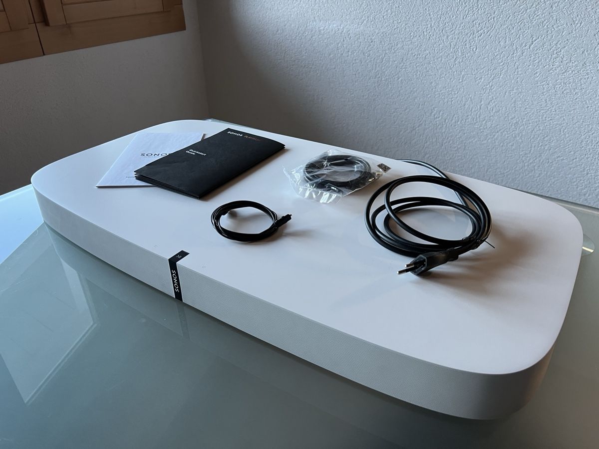 Sonos Home Cinema: SONOS Playbase weiss – Usato da Meiringen venduto da Cheetha4 4