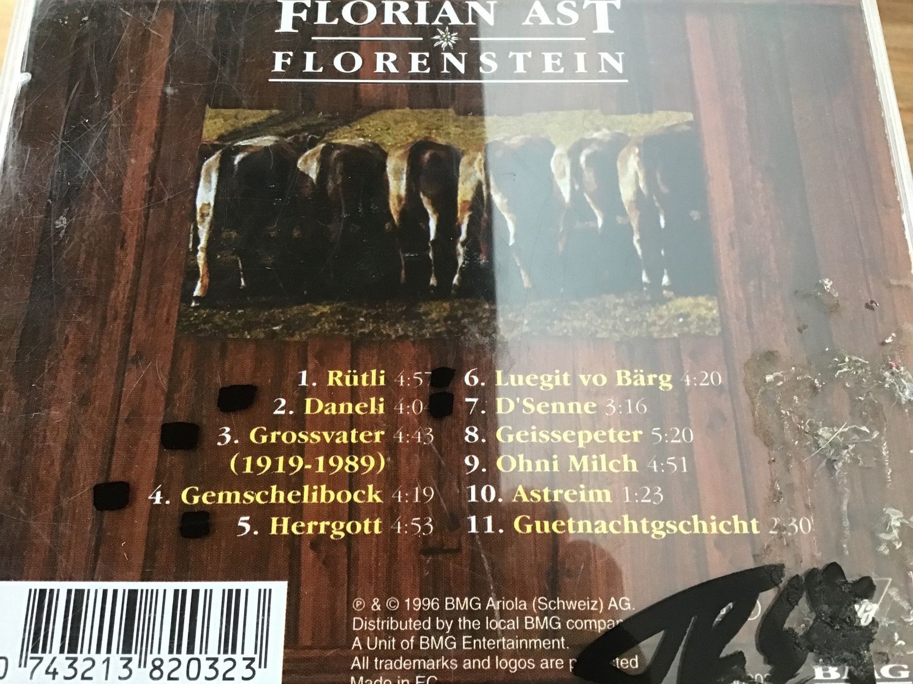 CD: Florian Ast – Usato da Thierachern venduto da sweden08 1