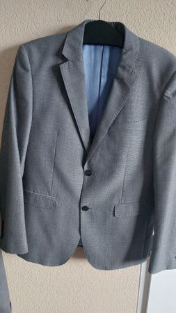 Manor Man Anzug, Grau, Grösse 50, Modern Fit, Top!