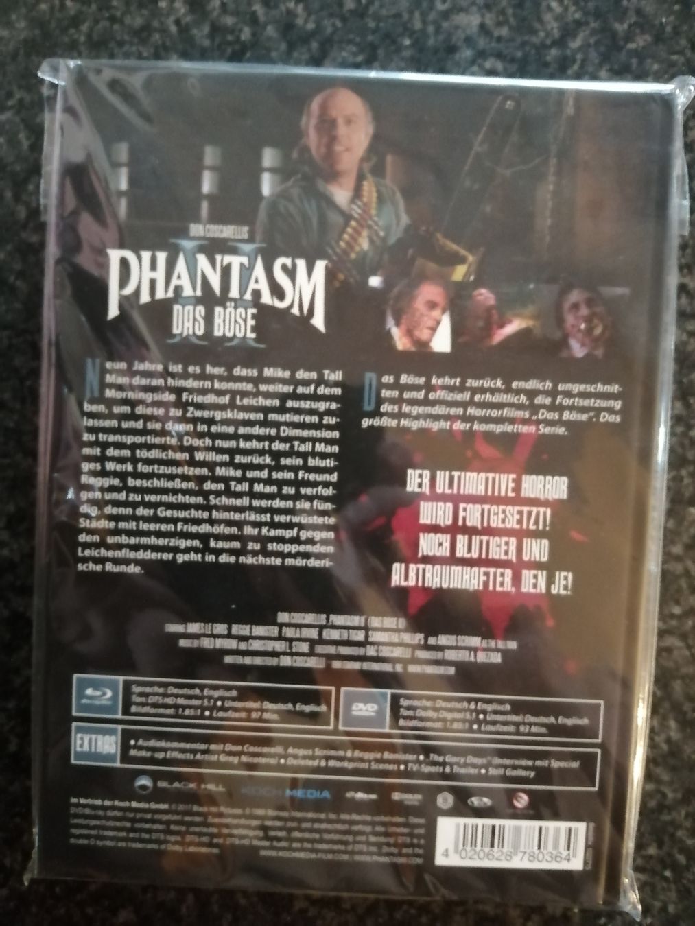 Tutti i DVDs: Phantasm / Das Böse 2 - Mediabook – Usato da Eschlikon TG venduto da Rare_Ware 1