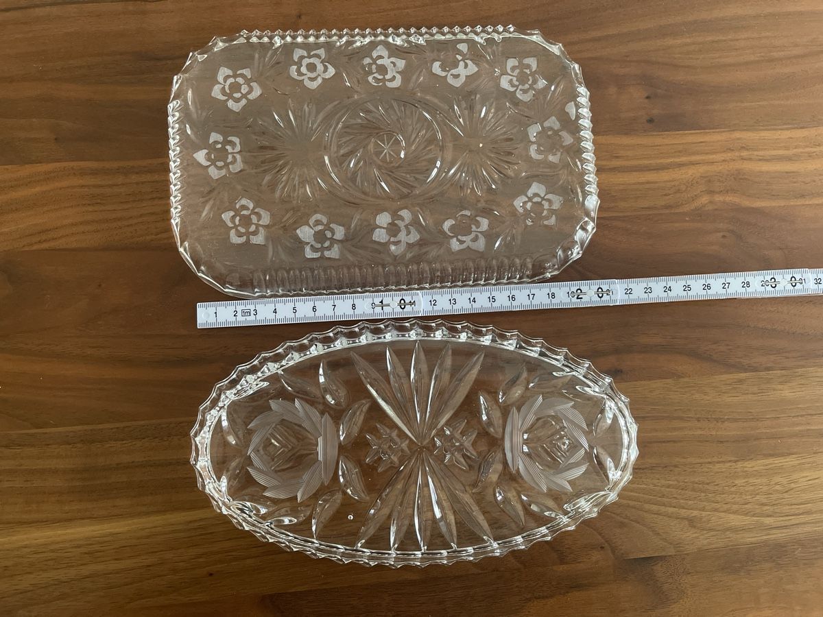 Plateaux: Glas-Schalen Set, Vintage Design – D'occasion à Adliswil par JadrankaR 1
