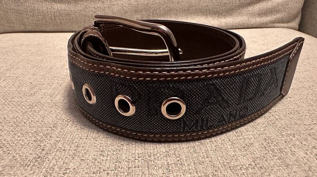 Cinture: PRADA-Gürtel (dunkelblau, 90 cm) – Usato da Hochwald venduto da j_g_7trp 1