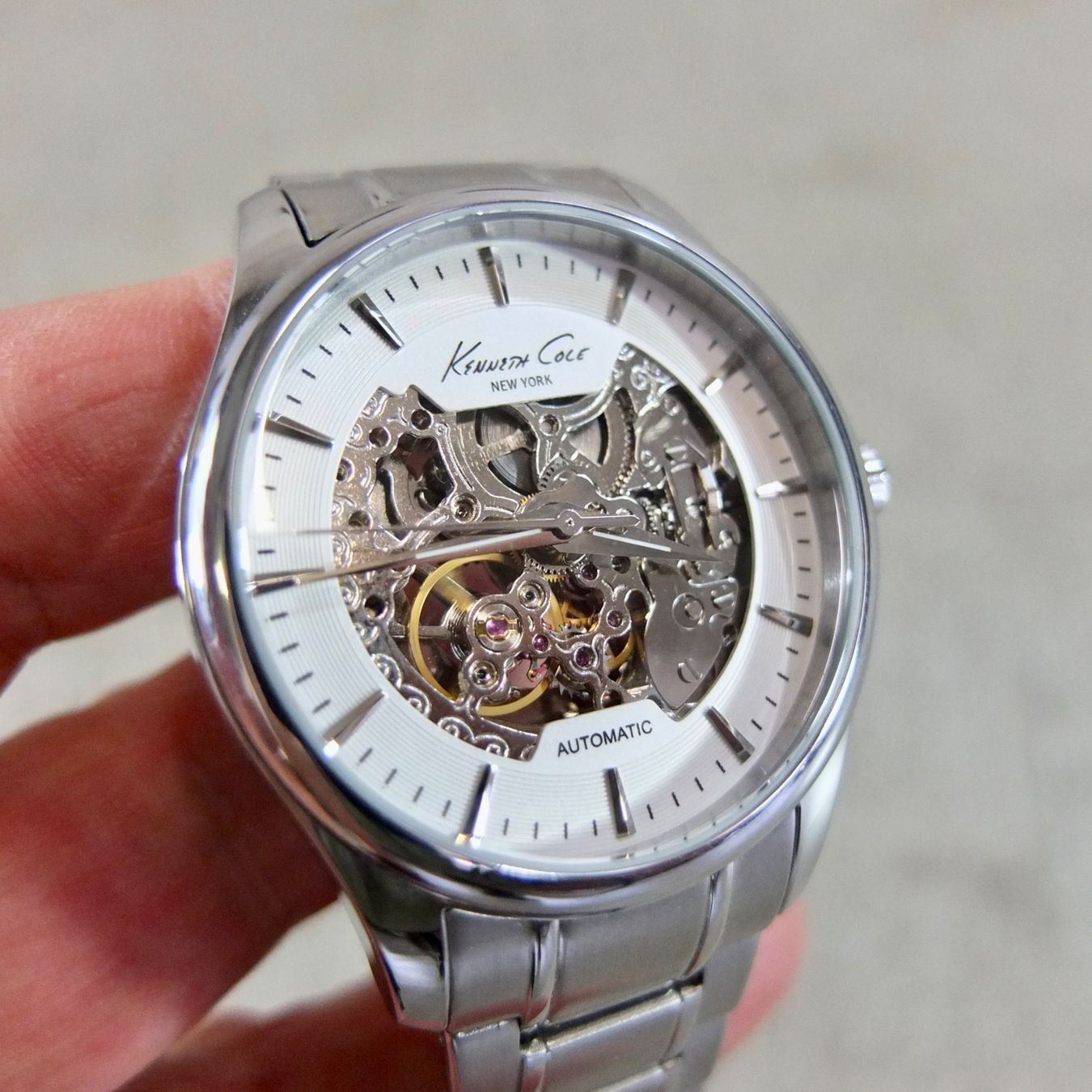 Orologi: Kenneth Cole New York Automatic Herrenuhr – Usato da Basel venduto da Brocki-auf-dem-Wolf 2