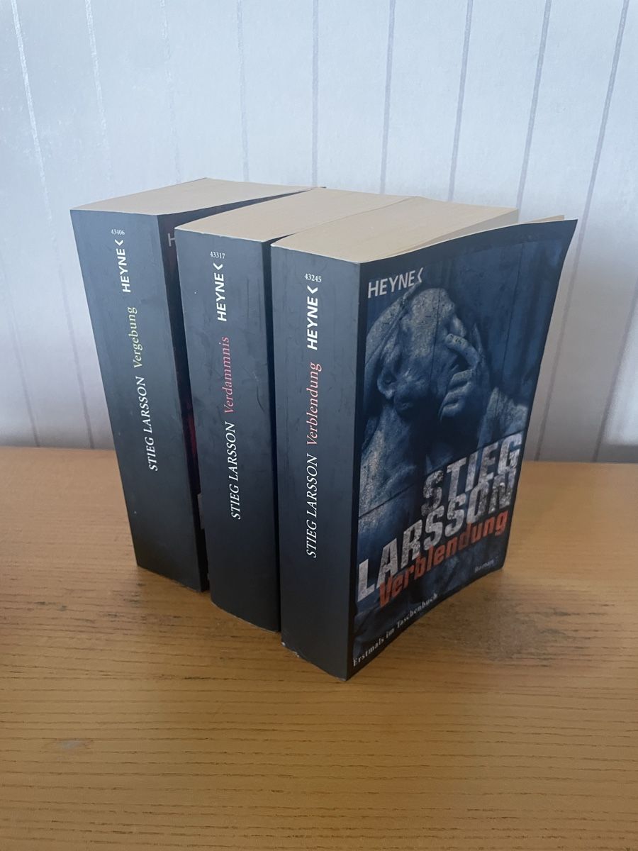 Bücher: Millennium-Trilogie Thriller Stieg Larsson – Gebraucht aus Fribourg von Mymikrakra01