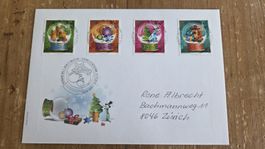 2015 FDC Vollstempel Weihnachten