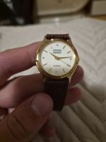 Schöne Pierre Henry Quarz Uhr mit Lederband 
