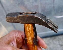 Antiker SCHUSTERHAMMER punziert 21 länge 31cm