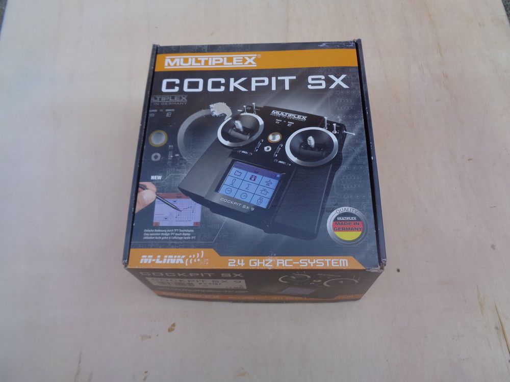 MPX Cockpit SX9 mit Senderpult und Empfänger | Kaufen auf Ricardo