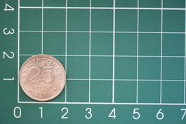 währung  indonesia 25 rupia 1971
