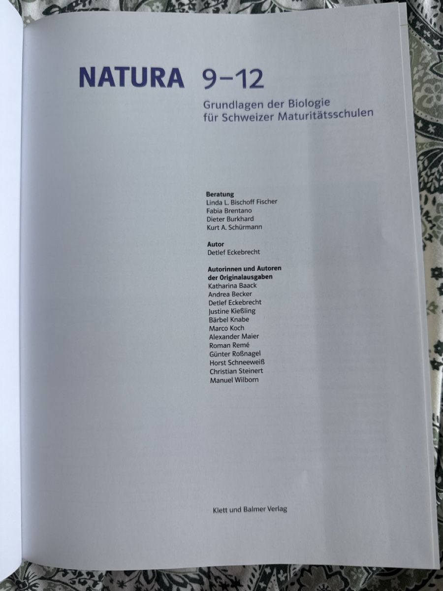 Libri: Natura 9-12 Klett – Nuovo (secondo la descrizione) da Herrliberg venduto da nuria_t 2
