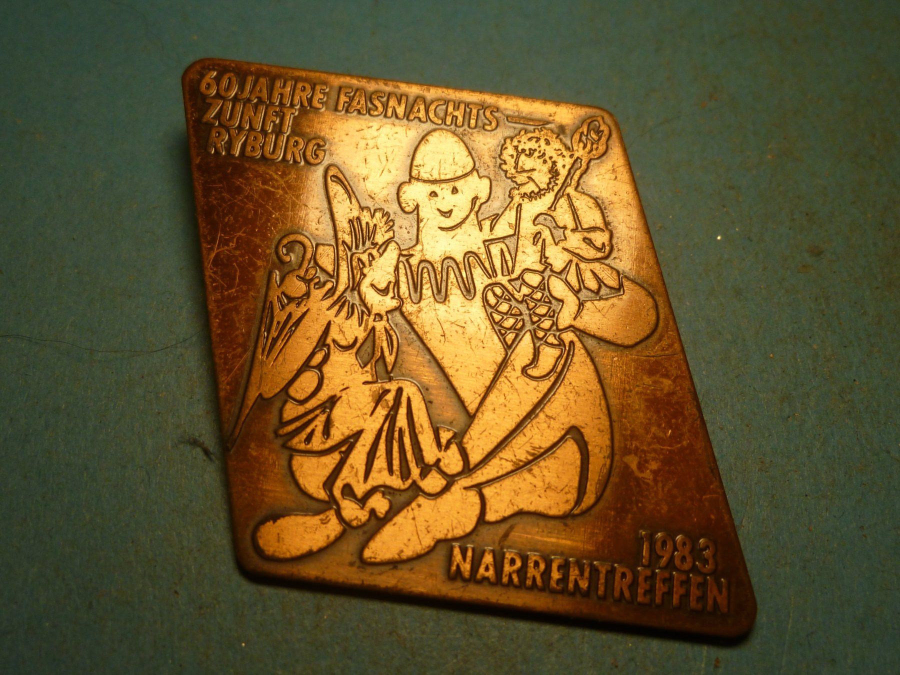 Plaketten & Abzeichen: RYBURG 1983 BRONZE – Gebraucht aus Ried (Muotathal) von Mandarin02